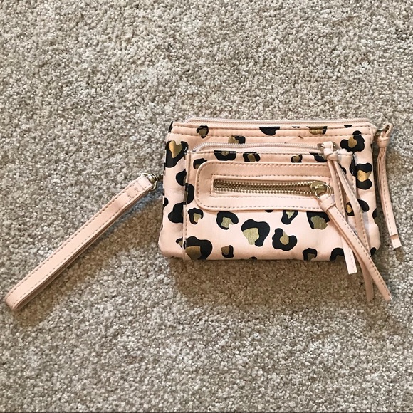 Handbags - Animal print wristlet